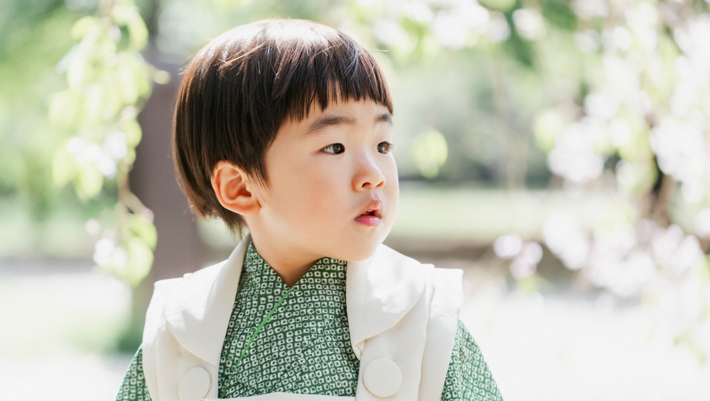 3歳男の子の七五三ロケーション撮影